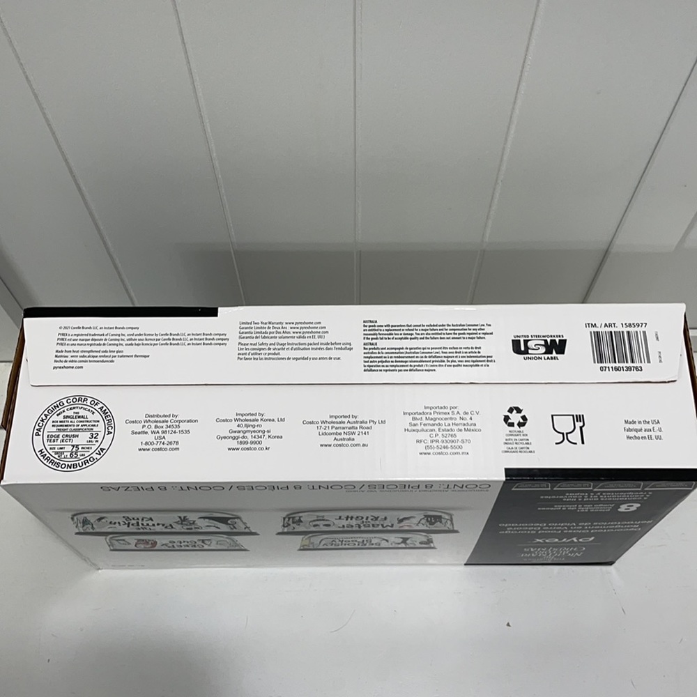 Disney The Nightmare Before Christmas Pyrex 8 Piece Set - Picture 4 of 6